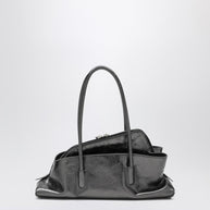The Attico La Passeggiata Small Bag In Dark Grey