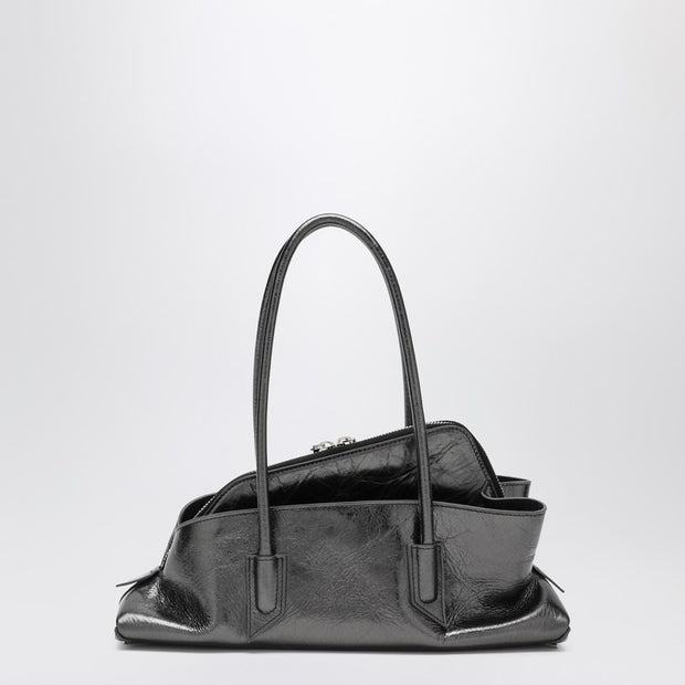 The Attico La Passeggiata Small Bag In Dark Grey