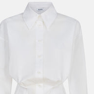 The Attico White Cotton Shirt
