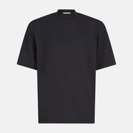 The Attico Black Cotton T-shirt