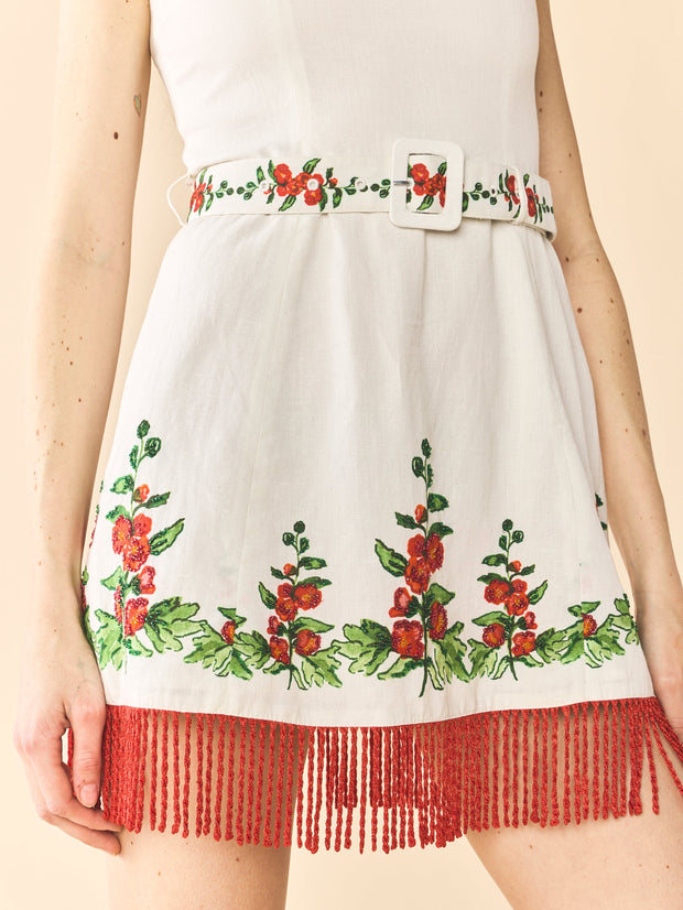 Eddy Sarah Bird Mini Dress X Larsen McDowell