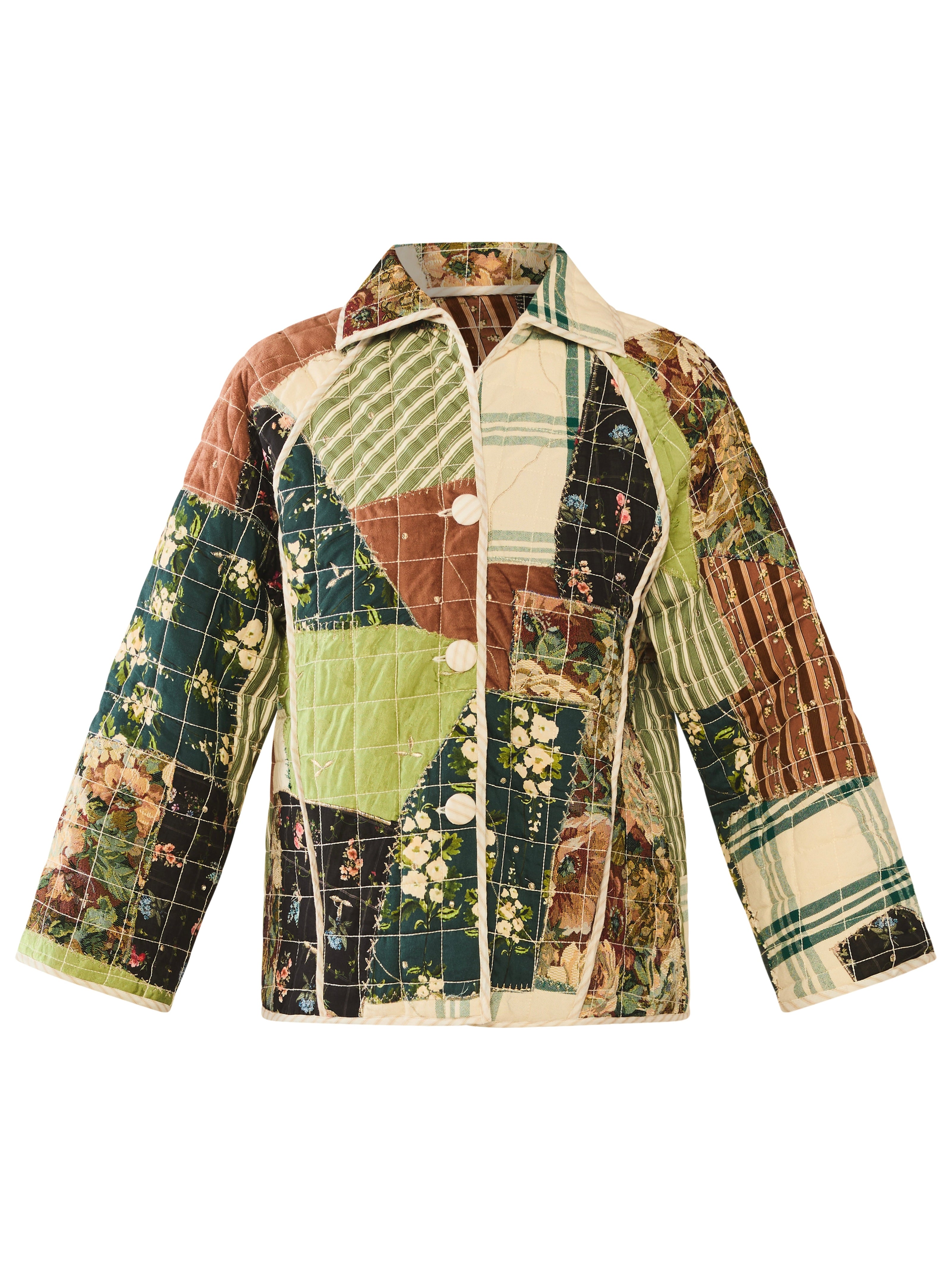 Eddy Quilted Scrap Jacket