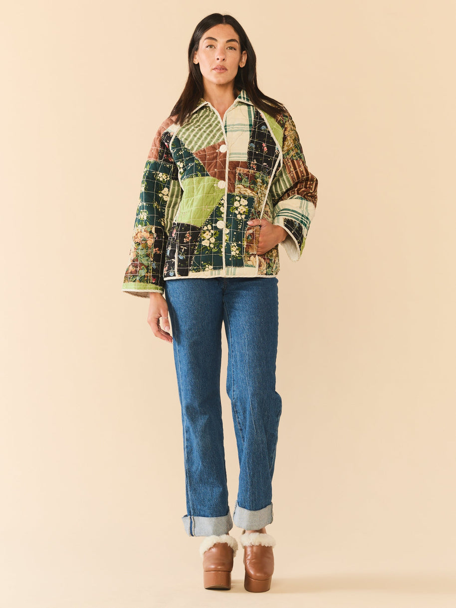 Eddy Quilted Scrap Jacket
