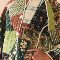 Eddy Quilted Scrap Jacket