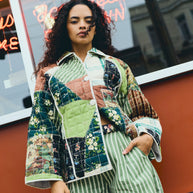 Eddy Quilted Scrap Jacket