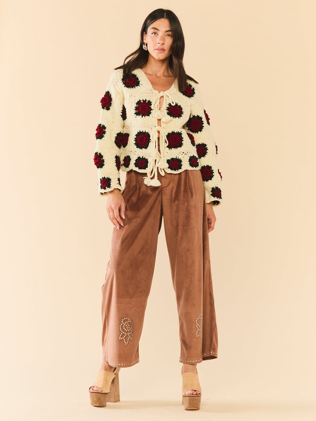 Eddy Round Top Sweater Jacket