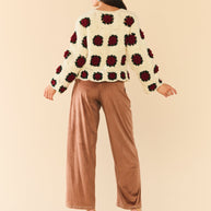 Eddy Round Top Sweater Jacket