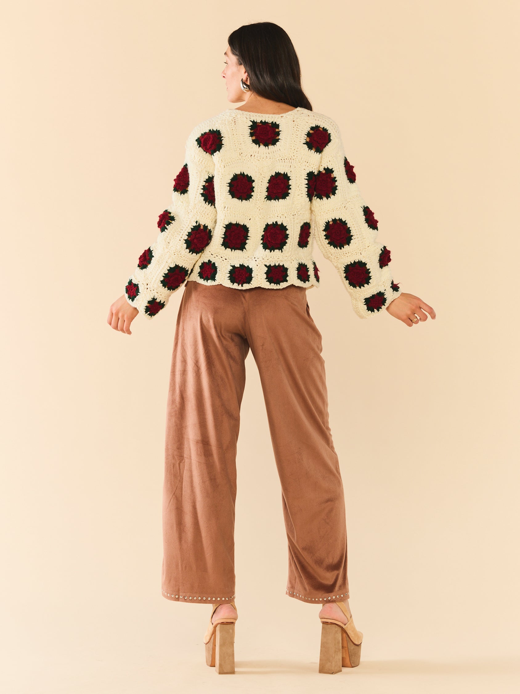 Eddy Round Top Sweater Jacket