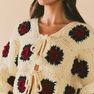 Eddy Round Top Sweater Jacket