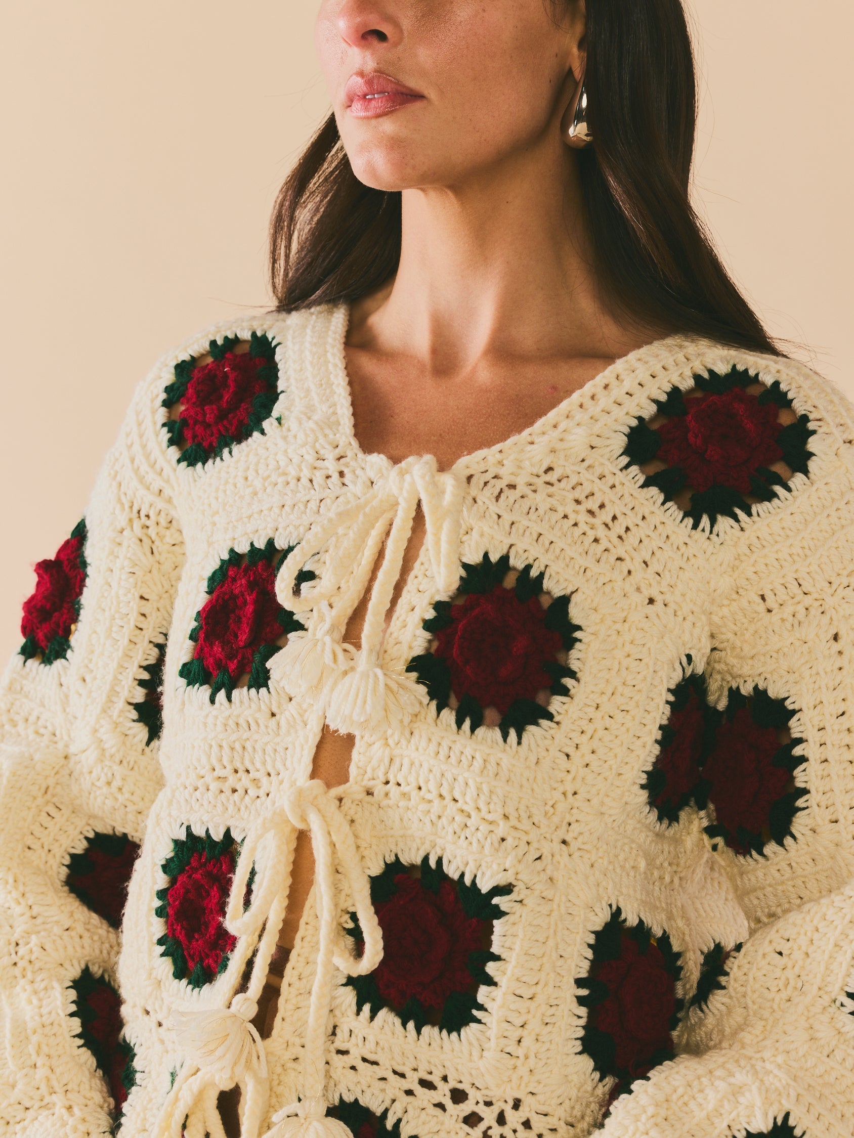 Eddy Round Top Sweater Jacket