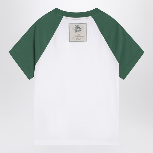 JACQUEMUS Baseball White/green T-shirt