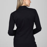 KiraGrace BLAZER: BLACK PONTE