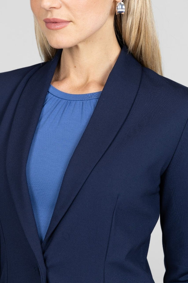 KiraGrace BLAZER: OXFORD BLUE
