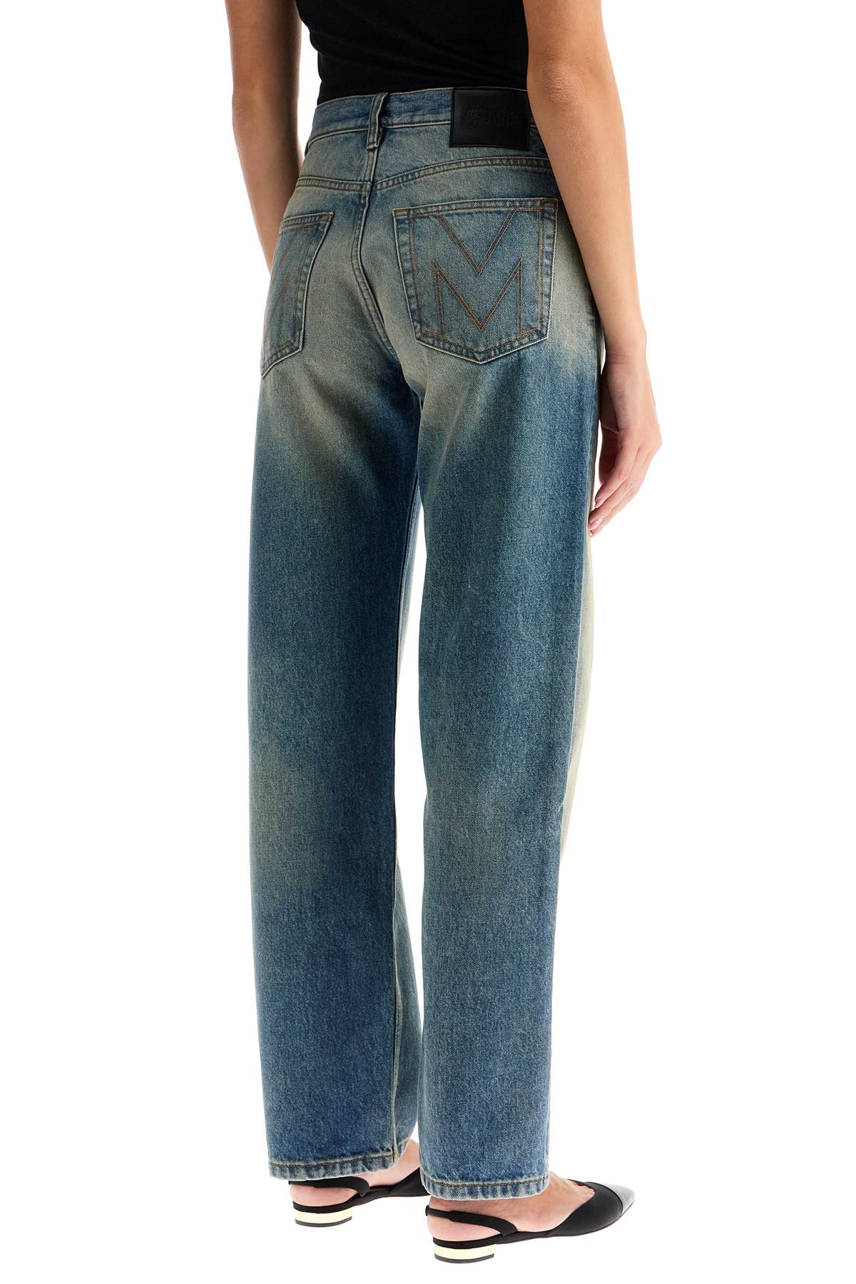 Marc Jacobs The Washed Relaxed Straight Jeans