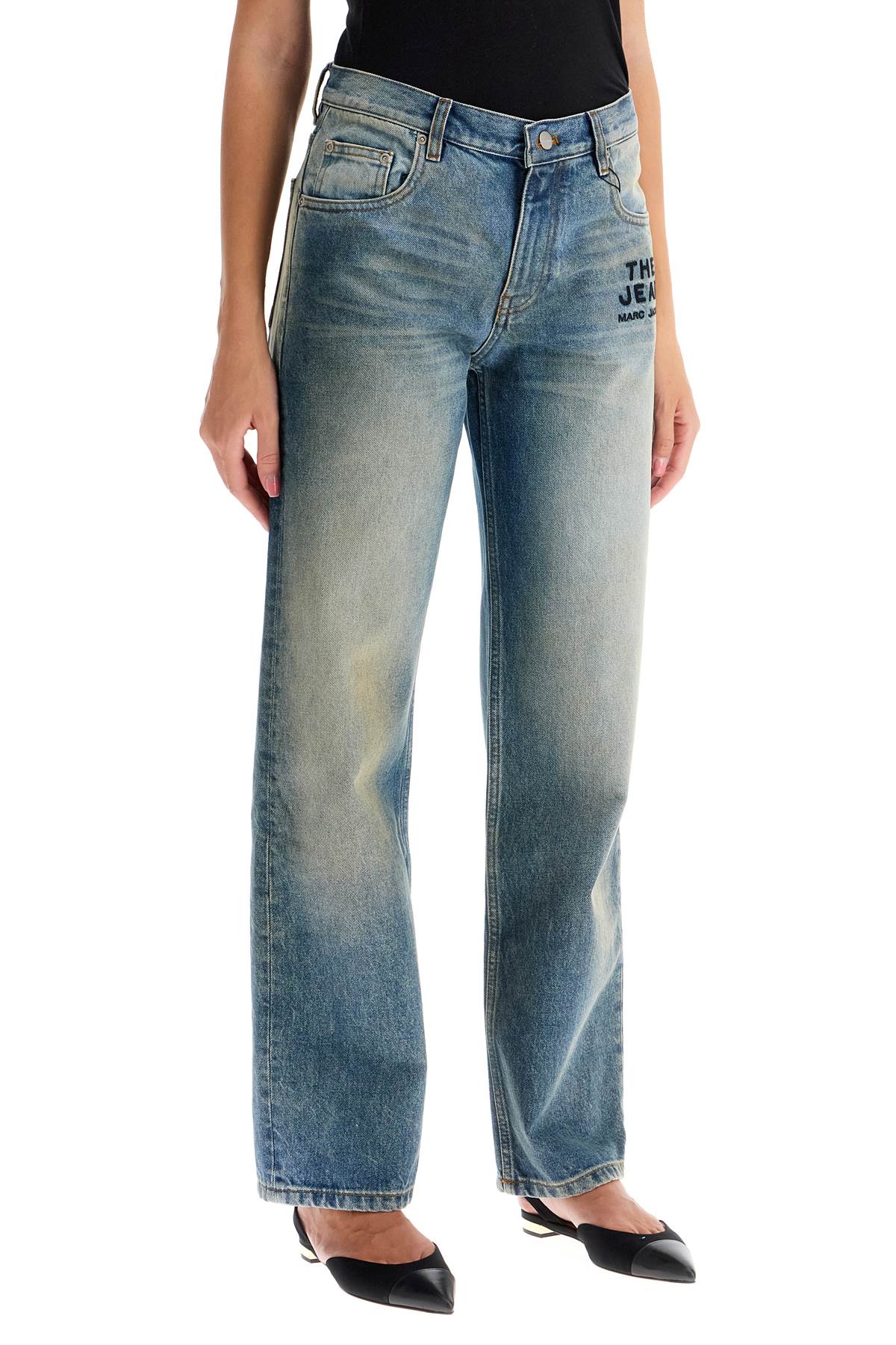 Marc Jacobs The Washed Relaxed Straight Jeans