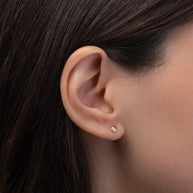 Zoe Lev 14k Gold Small Disc Stud Earrings
