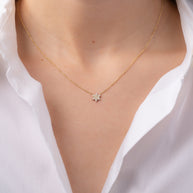 Zoe Lev Diamond Star Of David Necklace