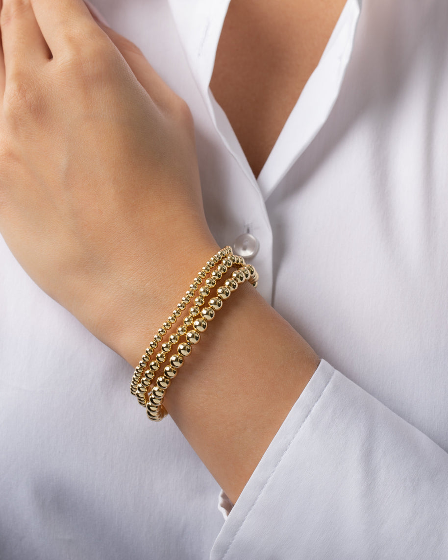 Zoe Lev Bead Bracelet Stack