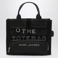 Marc Jacobs Black Canvas Medium Cargo Tote Bag