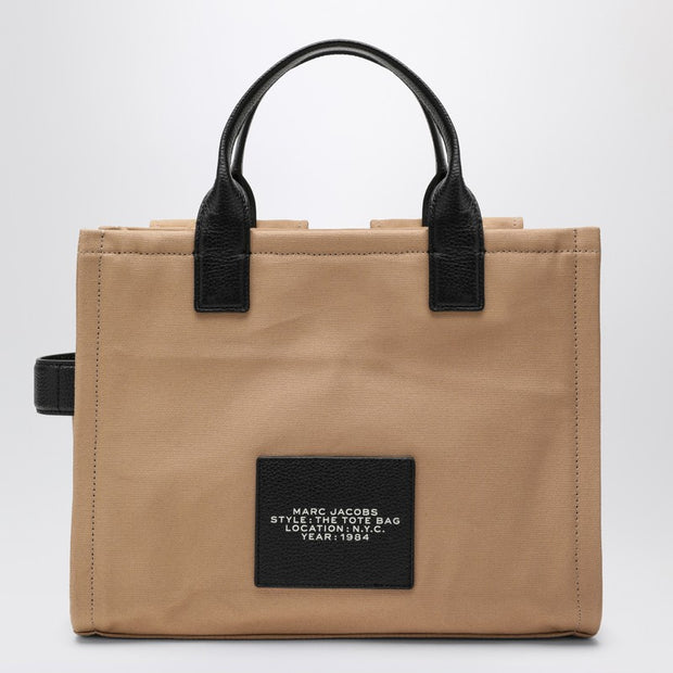 Marc Jacobs Medium Cargo Tote Bag Beige In Canvas