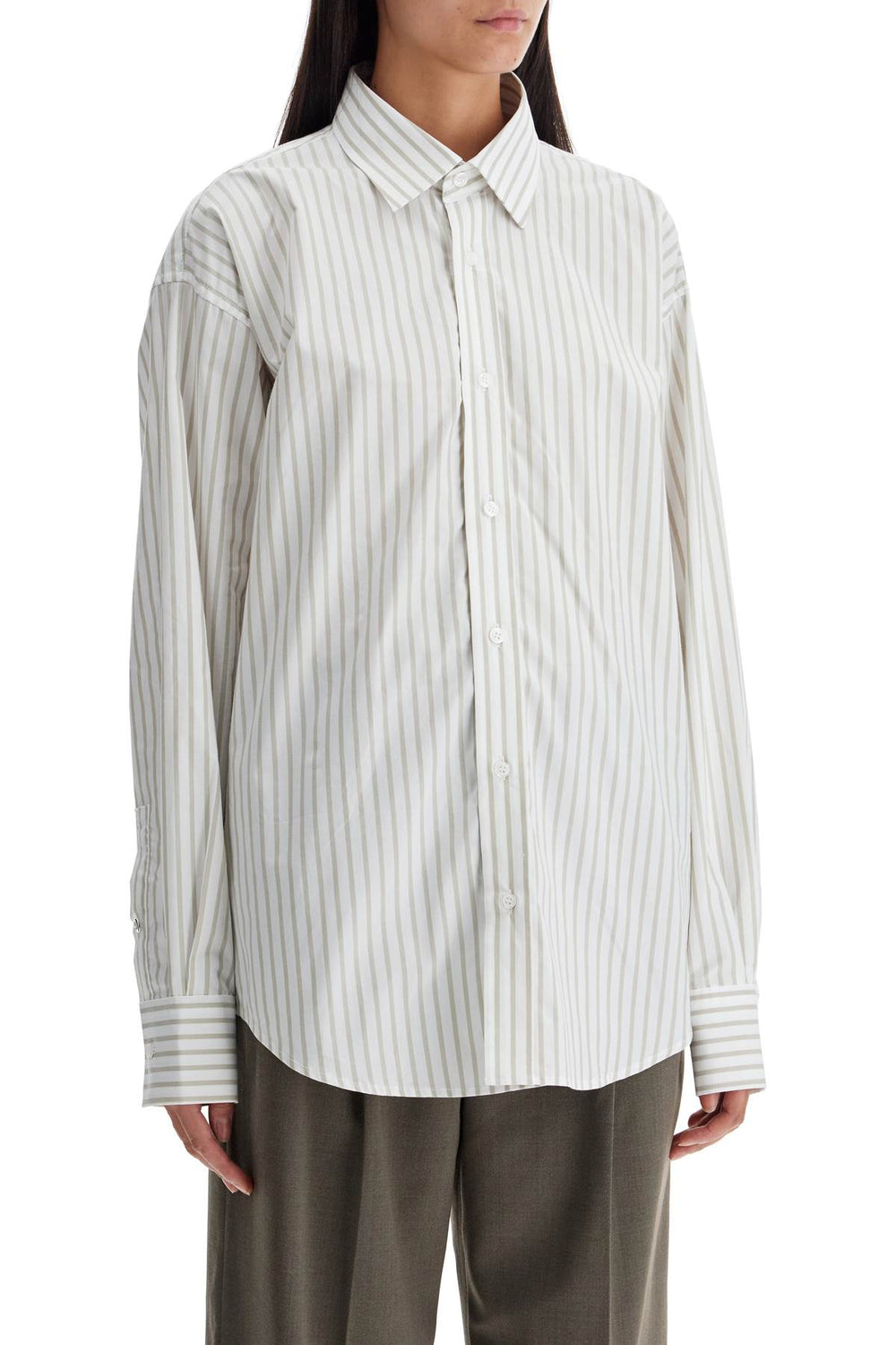 FILIPPA K Classic Poplin Striped Shirt