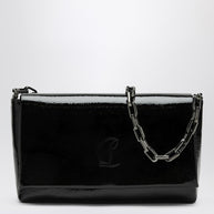 Christian Louboutin Loubi54 Black Patent Leather Clutch Bag