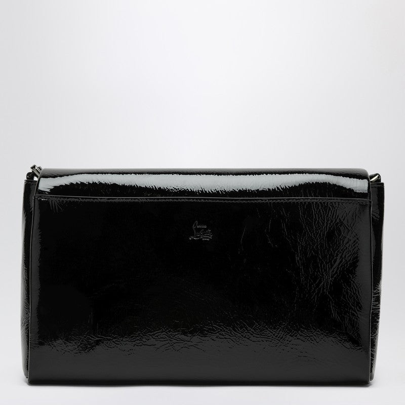 Christian Louboutin Loubi54 Black Patent Leather Clutch Bag