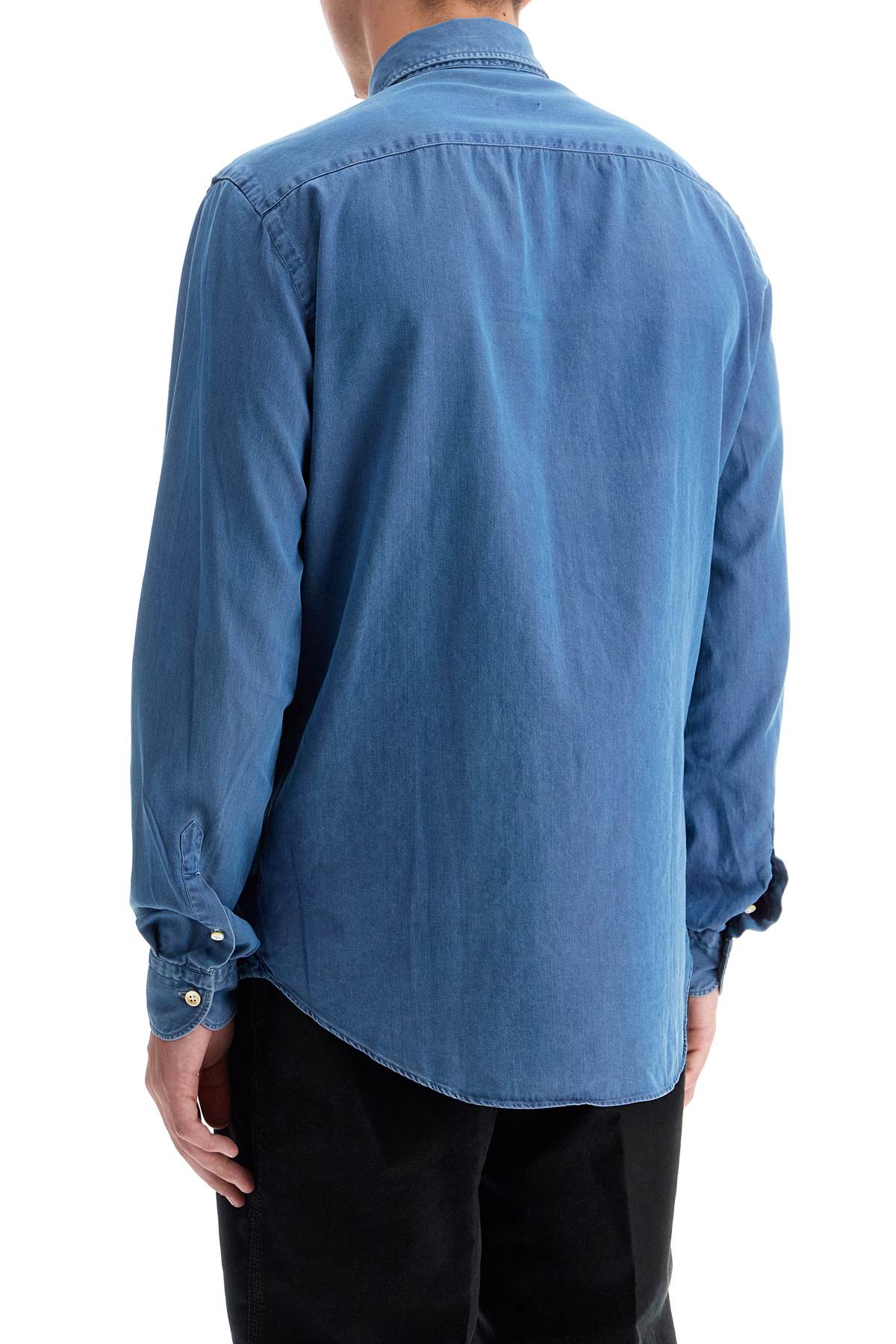 VINCENZO DI RUggIERO Denim Effect Shirt