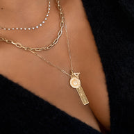 Zoe Lev 14k Gold Open Link Chain Necklace