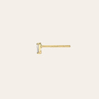 Zoe Lev 3 Prong Diamond Pear Stud Earrings