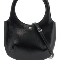 Courreges Holy Handbag In Naplack