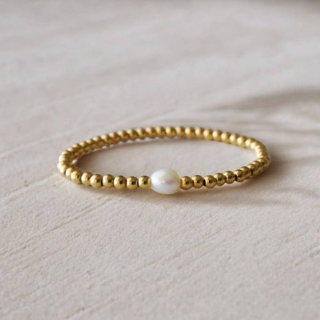 Boem Collection - Selene Pearl Stretch Bracelet