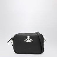 Vivienne Westwood Small Black Anna Shoulder Bag