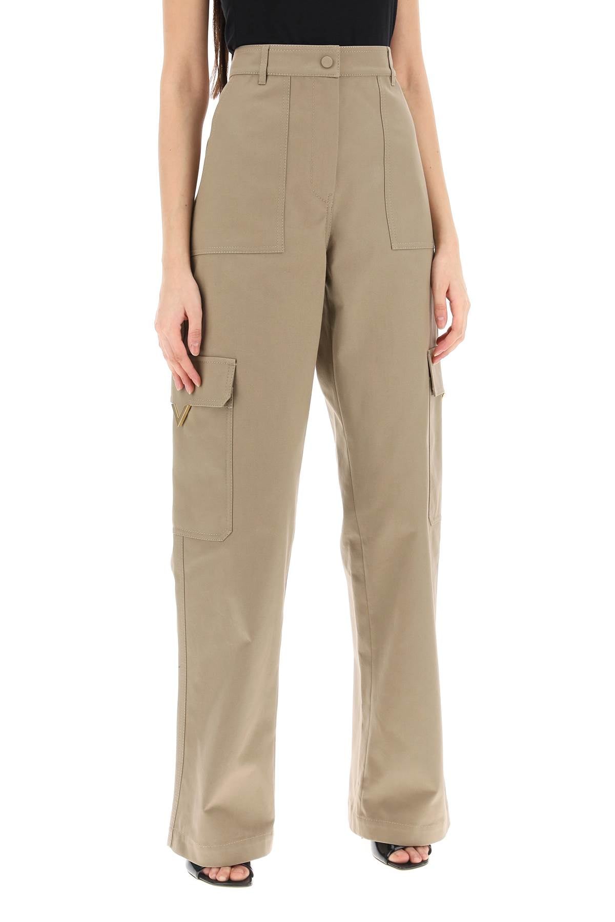 Valentino Garavani Cotton Cargo Pants