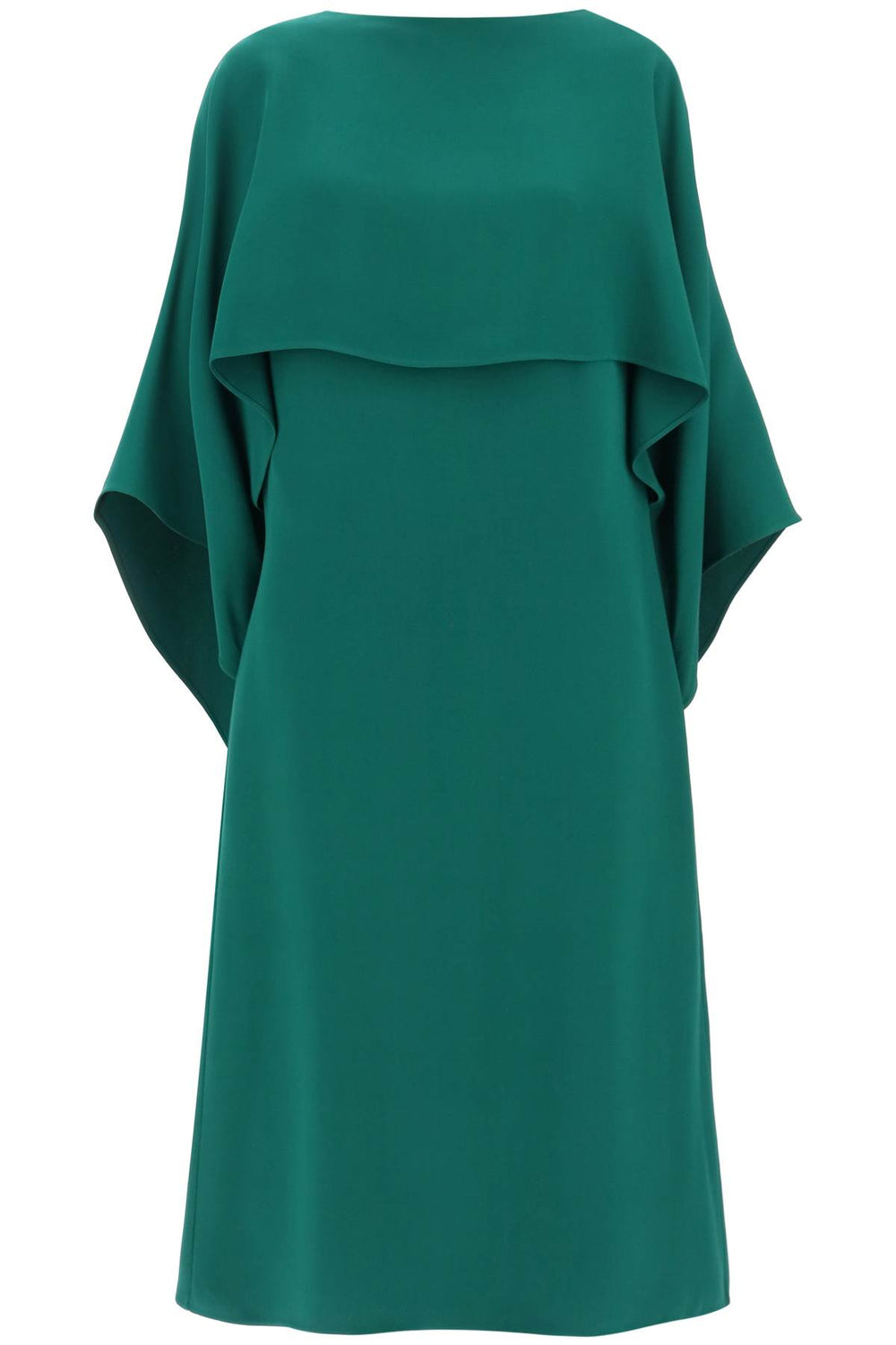 Valentino Garavani Cady Couture Cape Dress