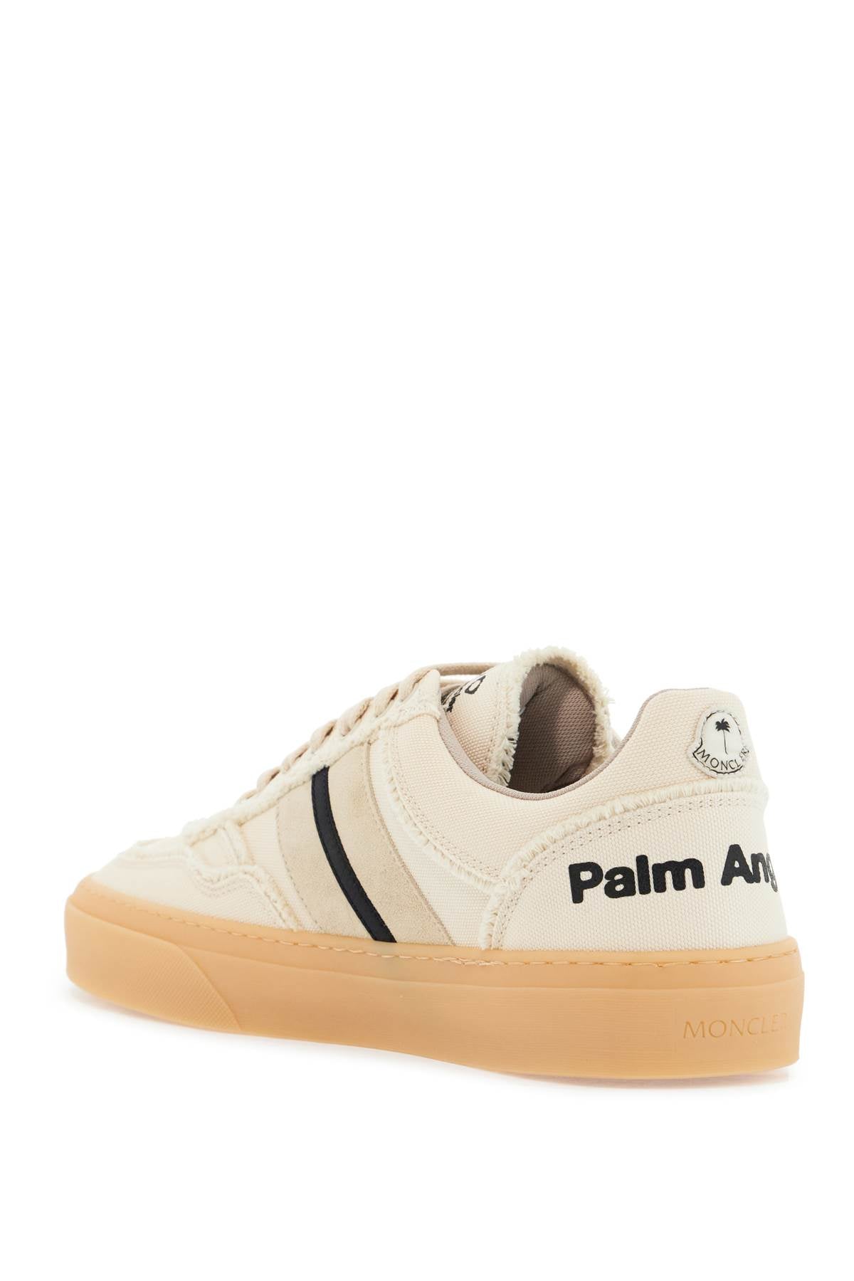 Moncler X Palm Angels Monaco2 Natural Leather Sneakers