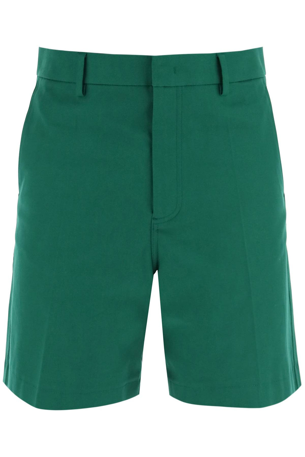 Valentino Garavani V Detail Canvas Bermuda Shorts