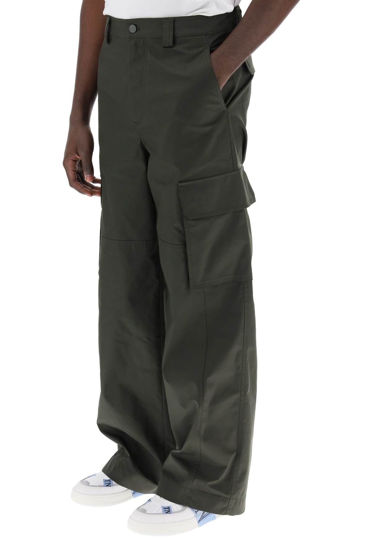 Valentino Garavani Stretch Nylon Cargo Pants