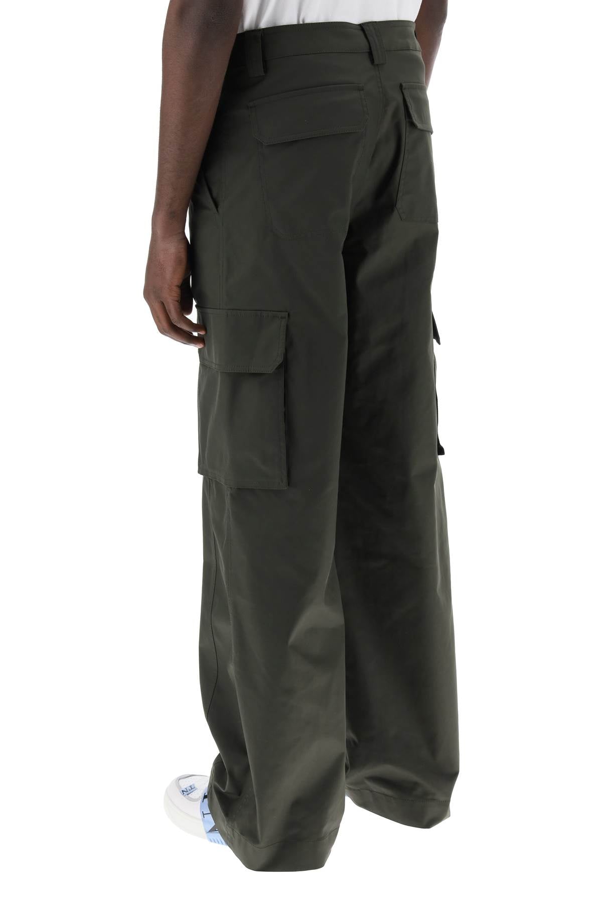 Valentino Garavani Stretch Nylon Cargo Pants