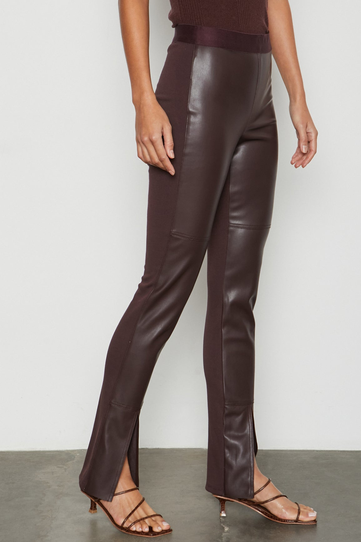 Gianine BILLIE Vegan Leather Pant
