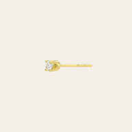 Zoe Lev 4 Prong Diamond Stud Earrings