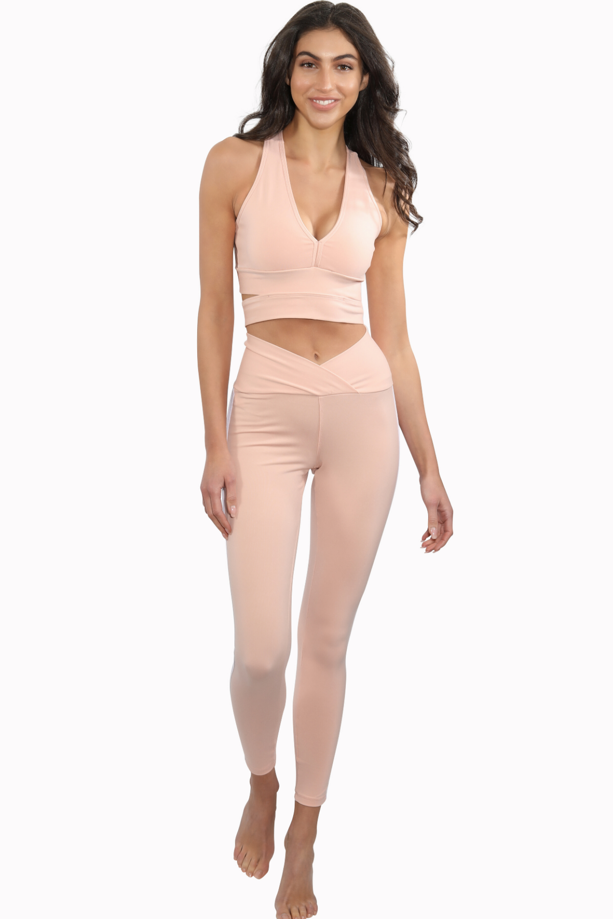Gianine FRANCESCA PEACH Activewear Legging