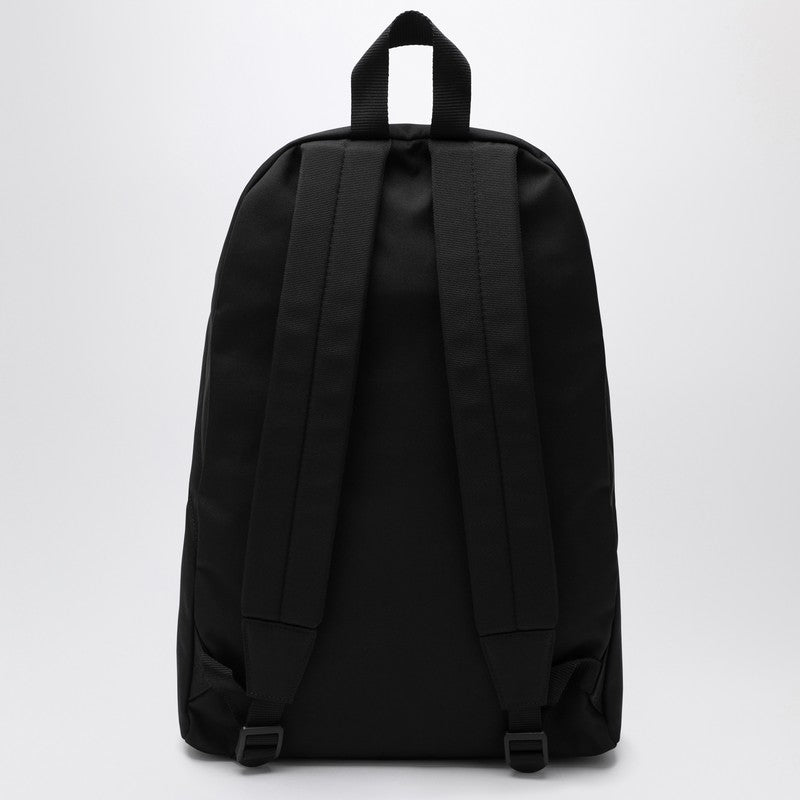 Balenciaga Black Explorer Backpack With Logo Patch