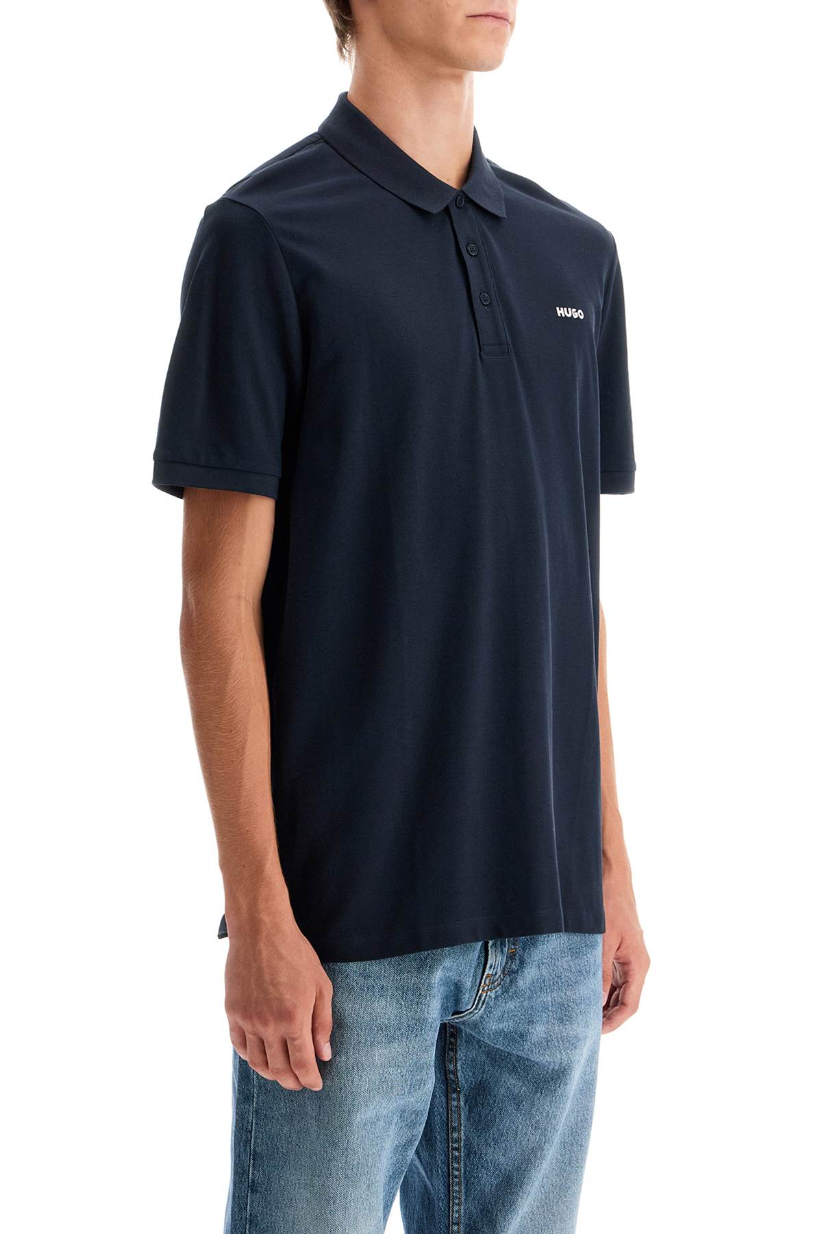 Hugo Cotton Pique Donos Polo Shirt