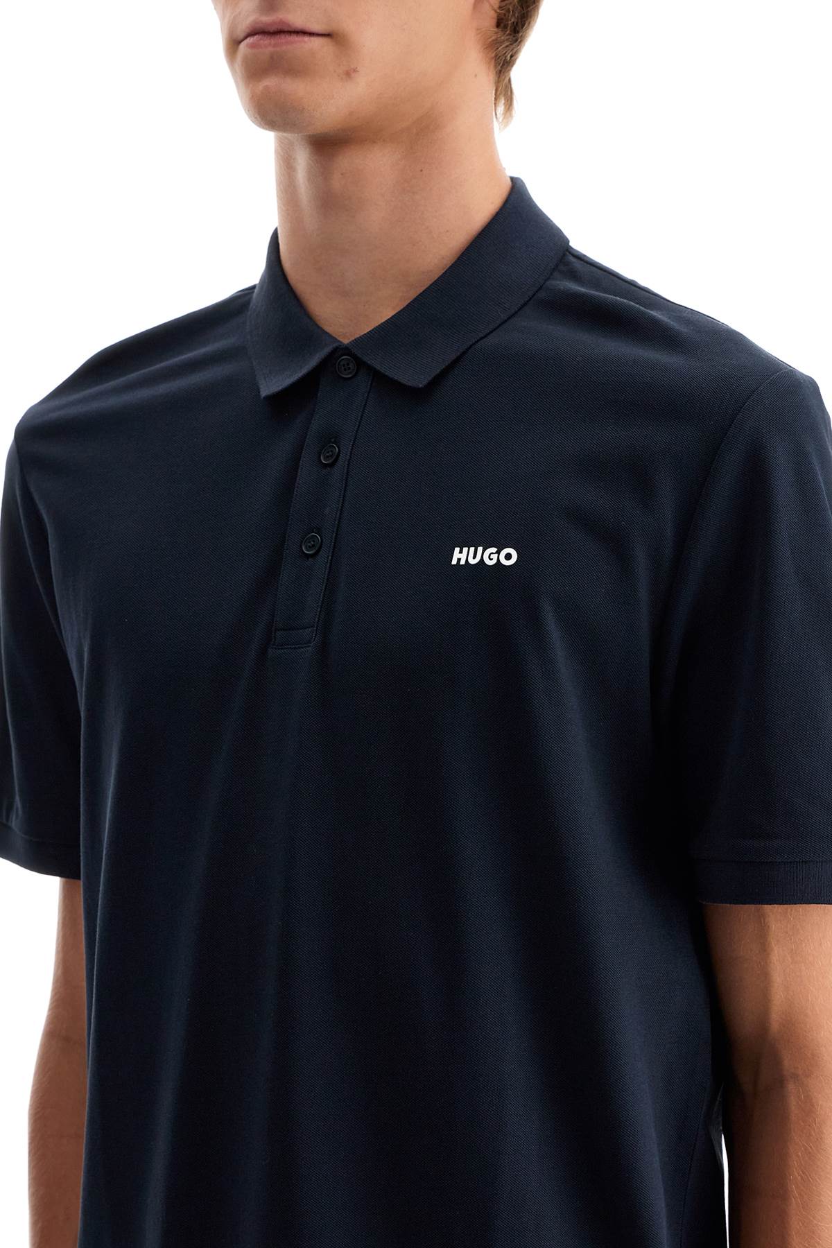 Hugo Cotton Pique Donos Polo Shirt