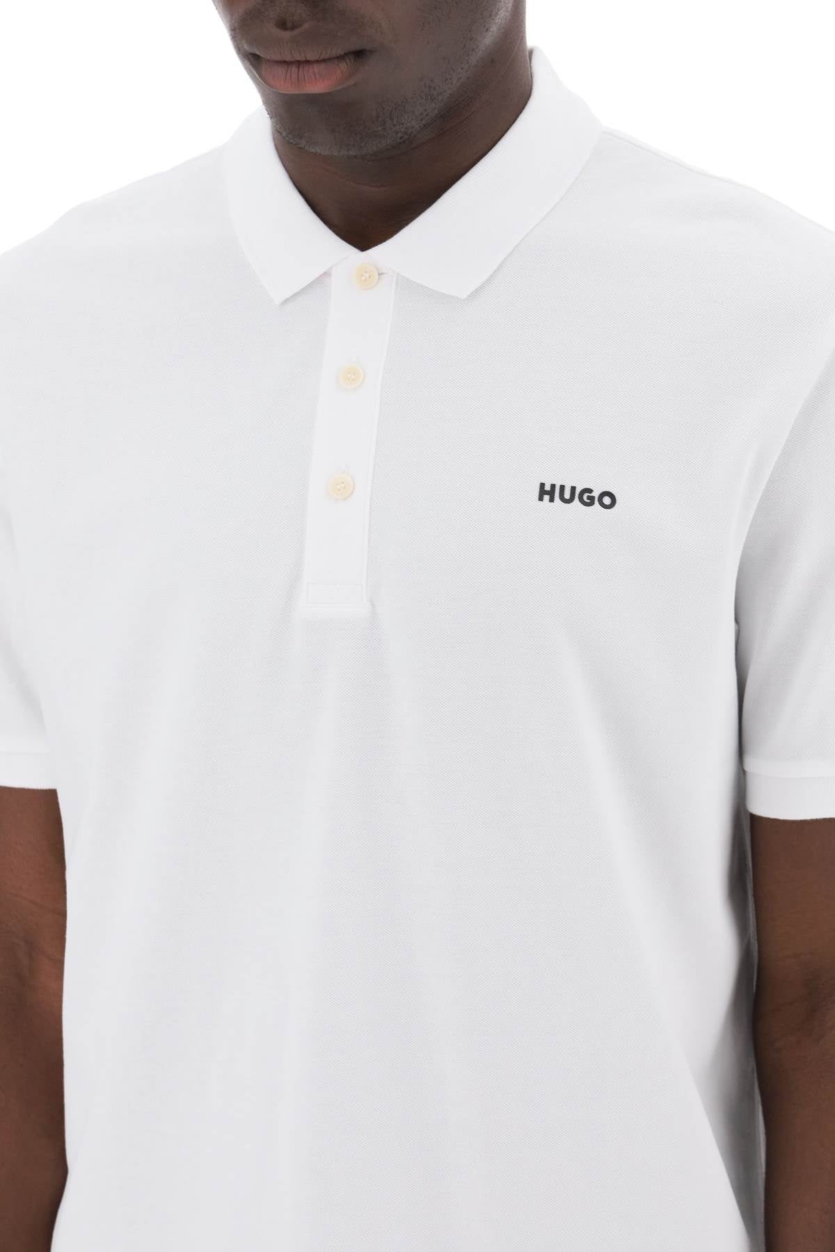 Hugo Cotton Pique Donos Polo Shirt