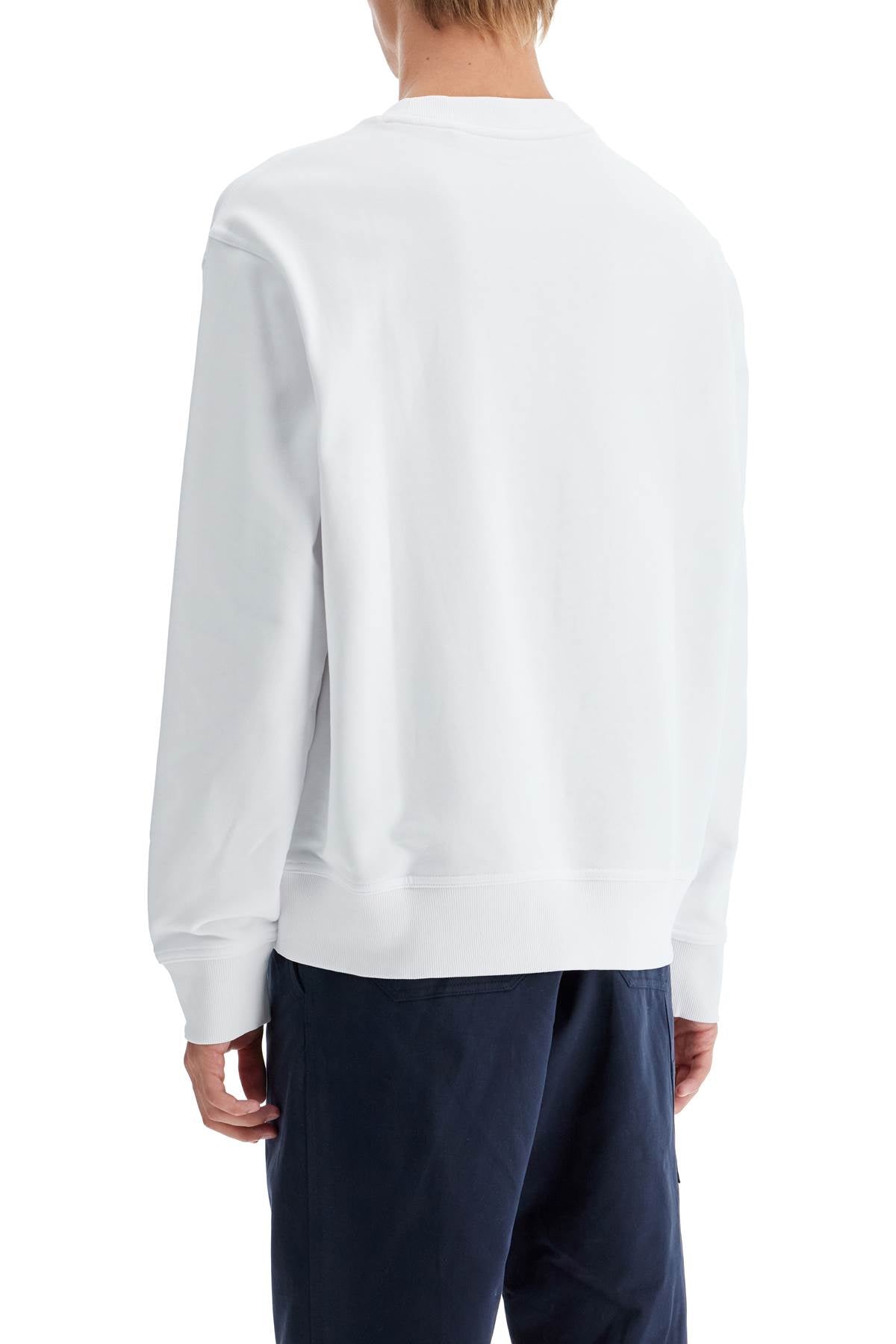 Boss Webasic Crew Neck Logo Print Sweatshirt