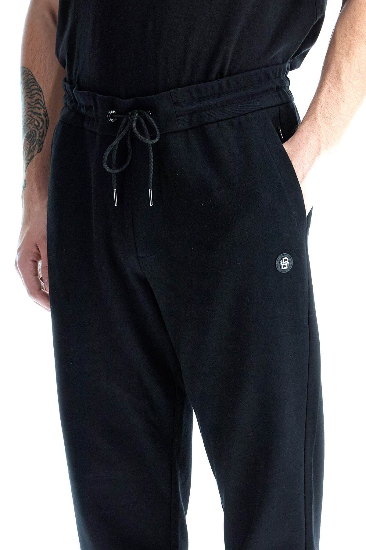 Boss Jogger Pants With Double Monogram