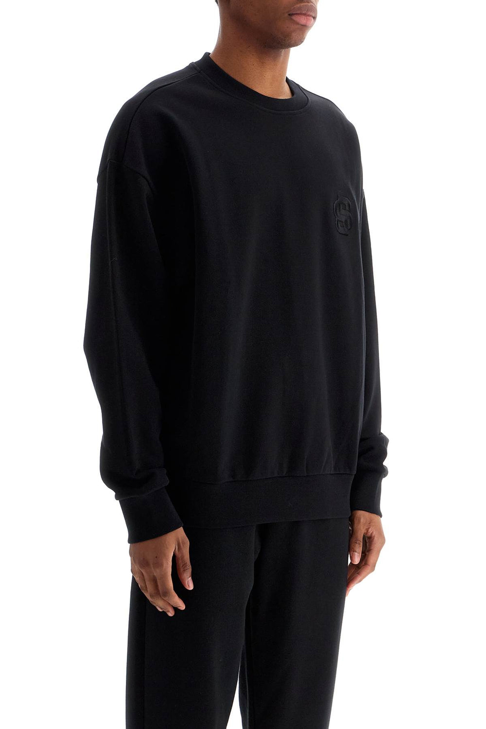 Boss Mercerized Cotton Sweatshirt