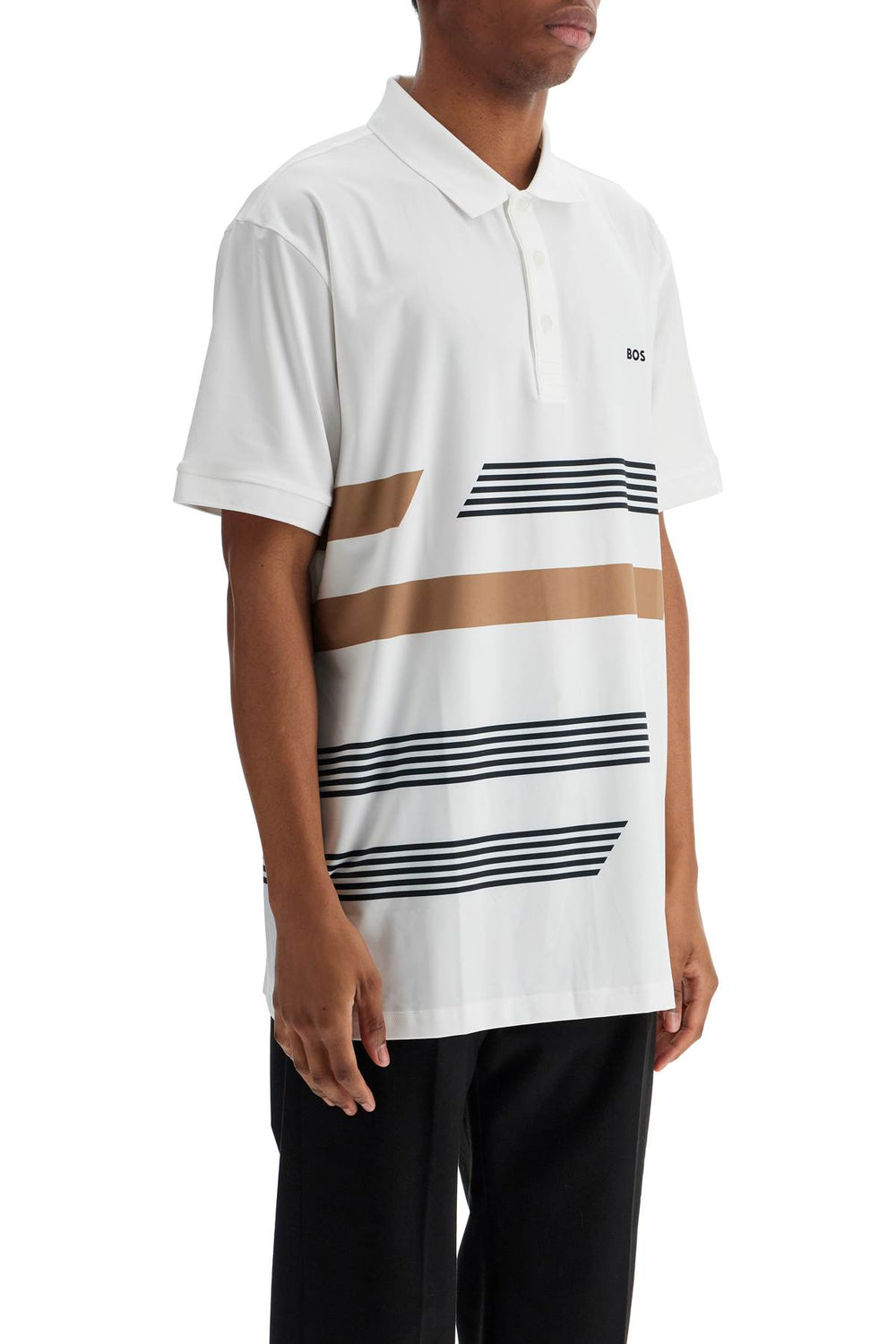 Boss Stretch Jersey Polo Shirt